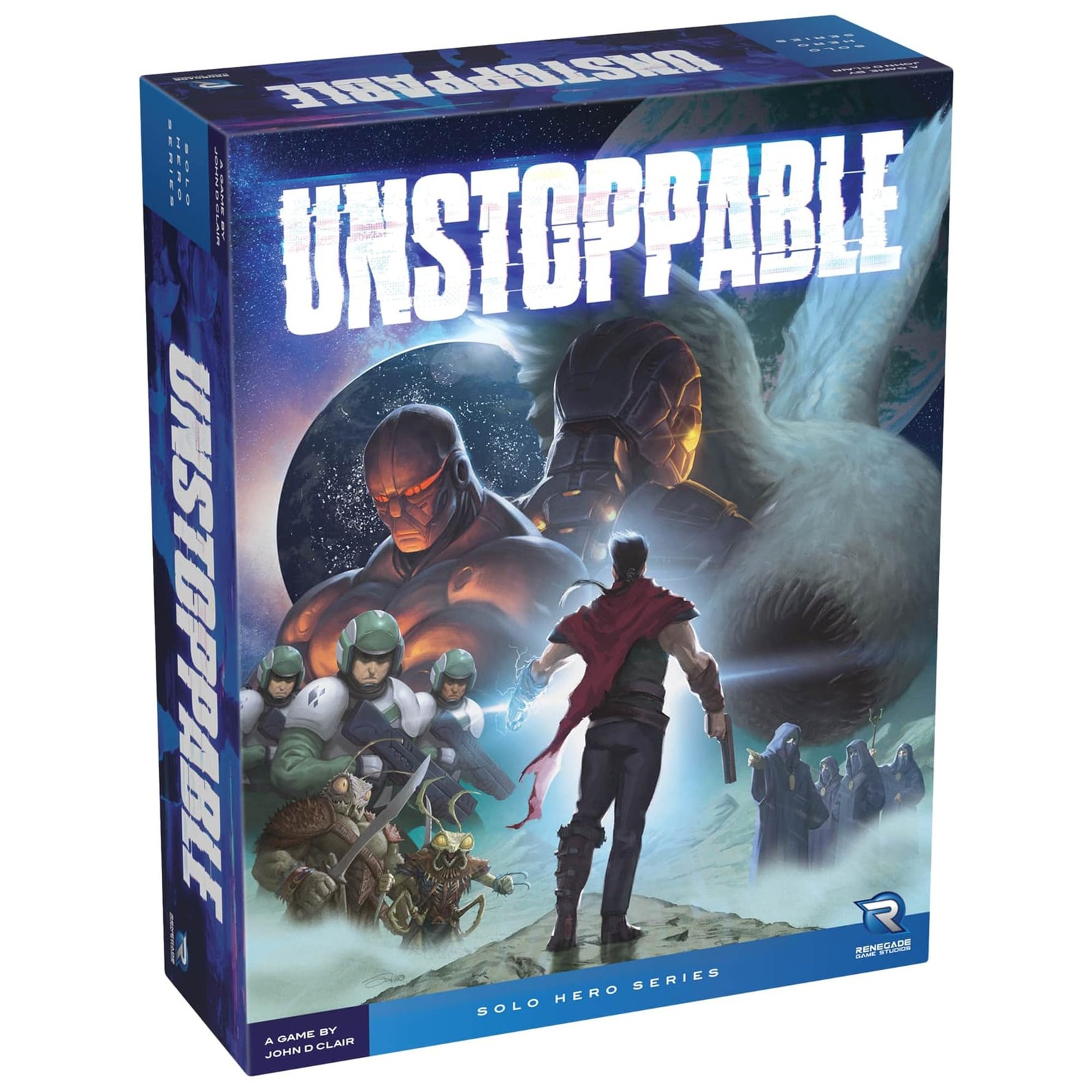 Unstoppable Solo Roguelike Deckbuilder Board Game