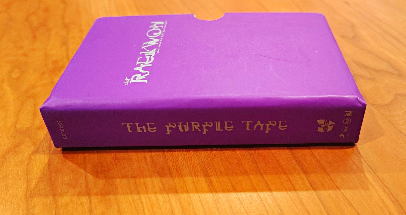 Raekwon The Purple Tape 2013 cassette GetOnDown release Raekwon The Purple Tape 2013 cassette GetOnDown release
