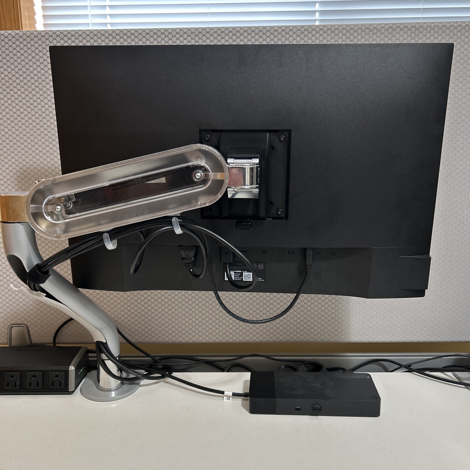 Monitor Mounting Bracket For Details (detals) Swing Arm Stand By Steelcase
