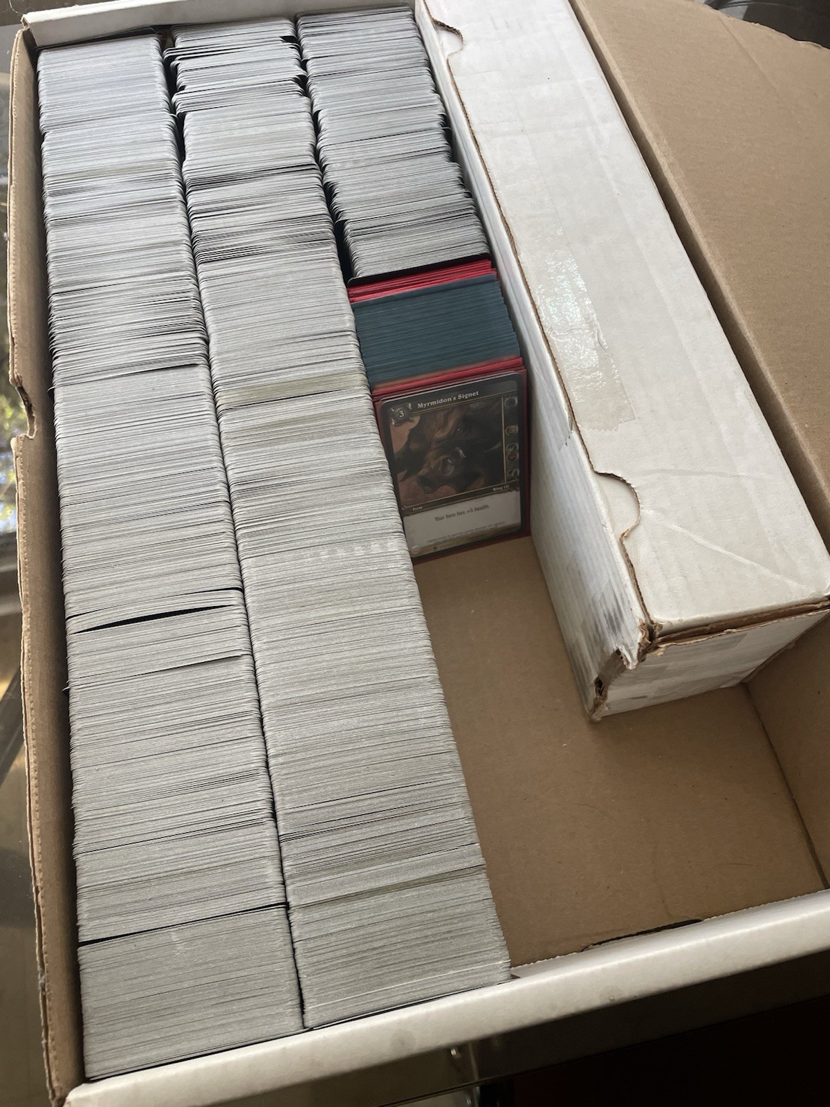 World of Warcraft TCG Lot 3000+ Cards  Azeroth Dark Portal Outland Legion
