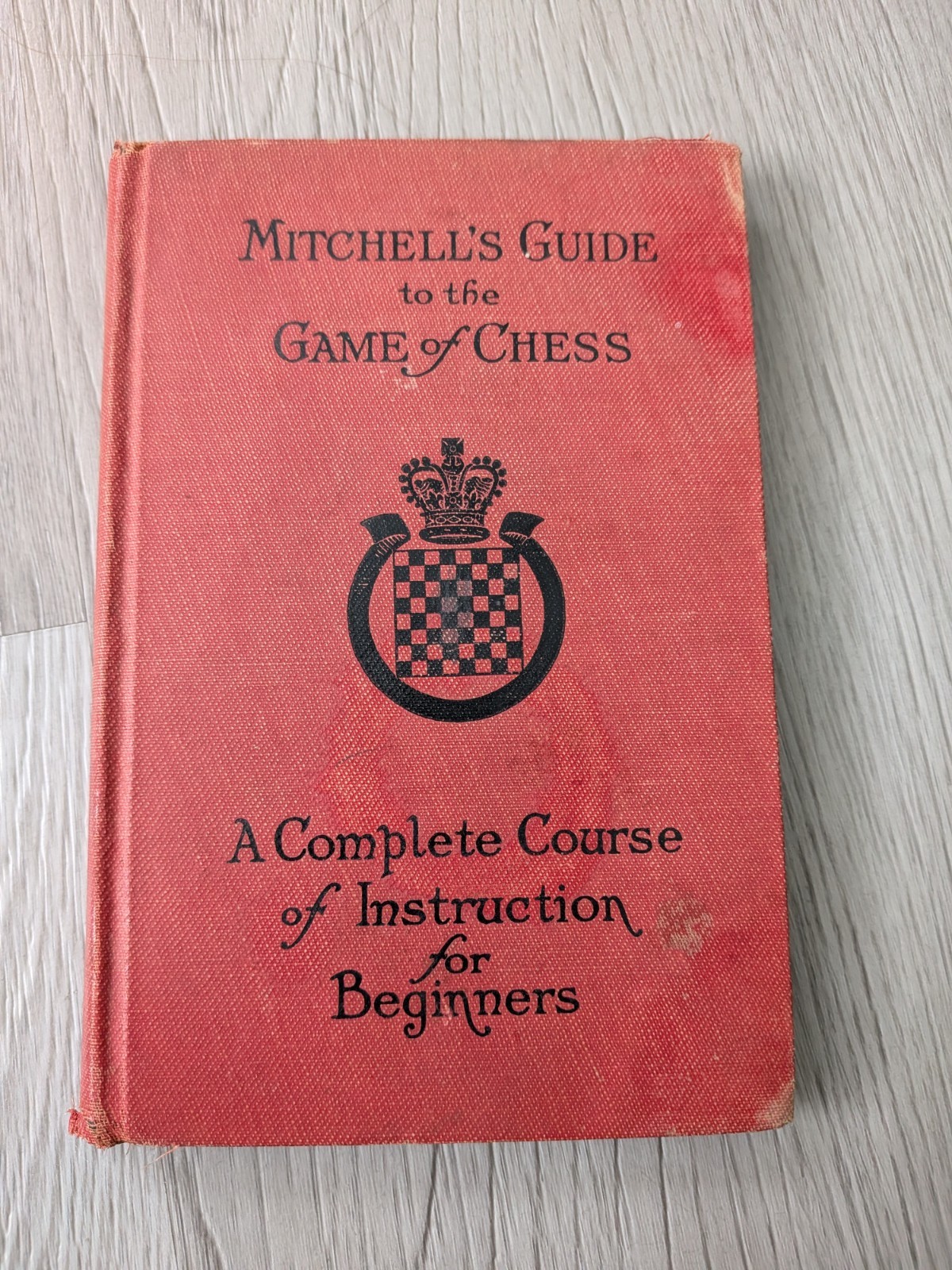 1936 Mitchell's Guide to the Game of Chess David A. Mitchell Revised Edition HC 1936 Mitchell's Guide to the Game of Chess David A. Mitchell Revised Edition HC