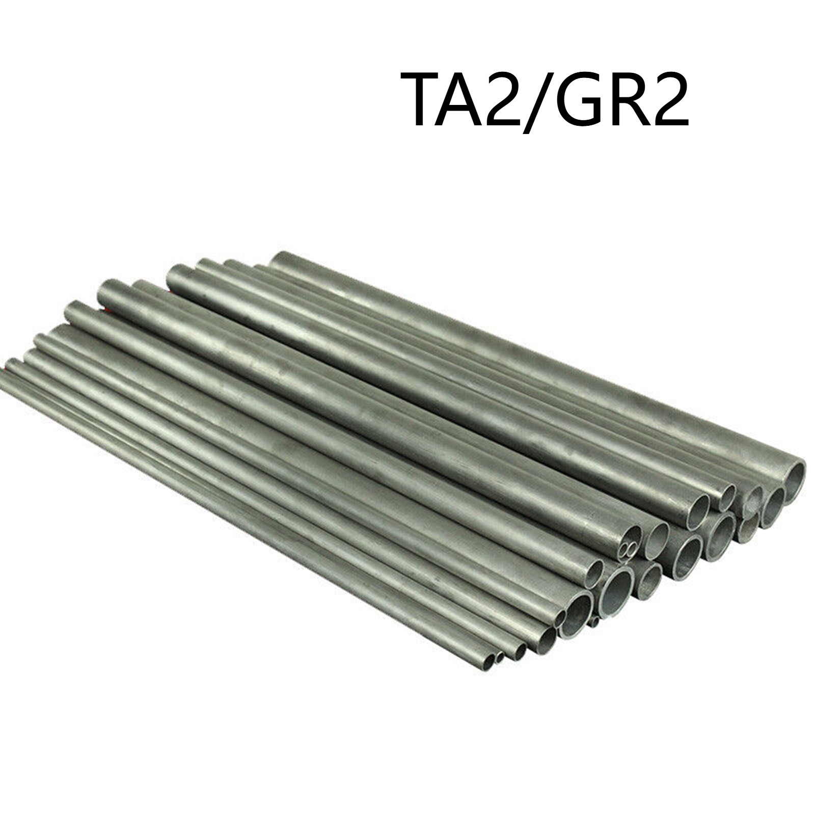 GR2/TA2 Titanium Tube High Intensity Industrial Ti Pipe 250mm Long 4-30mm OD