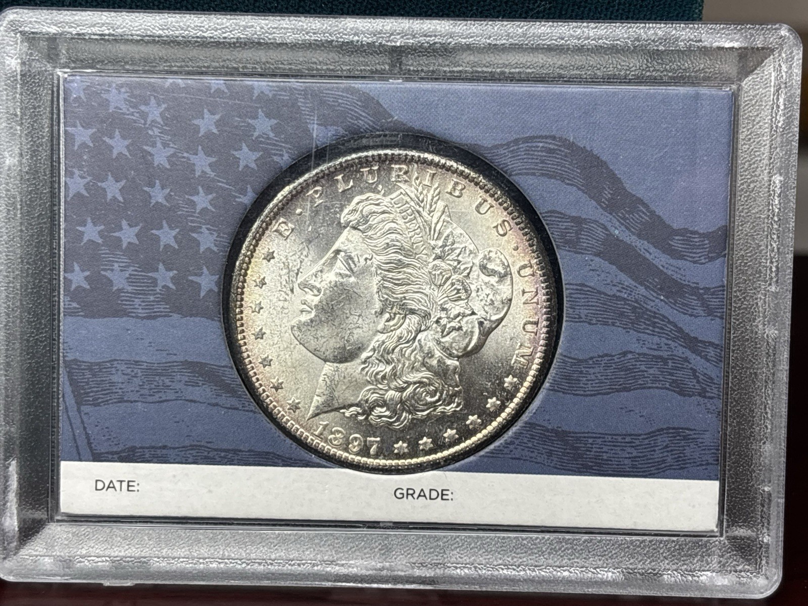 1897 S Morgan Silver Dollar – Exceptional Eye Appeal & Outstanding Luster
