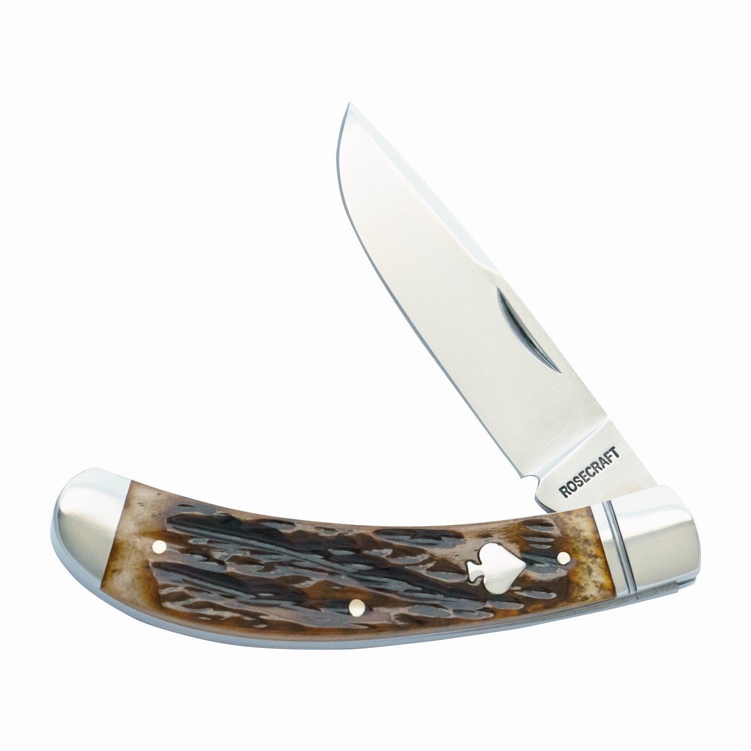 RoseCraft Obed Creek Bow Trapper Dapper Jigged Bone RCT015-DJB