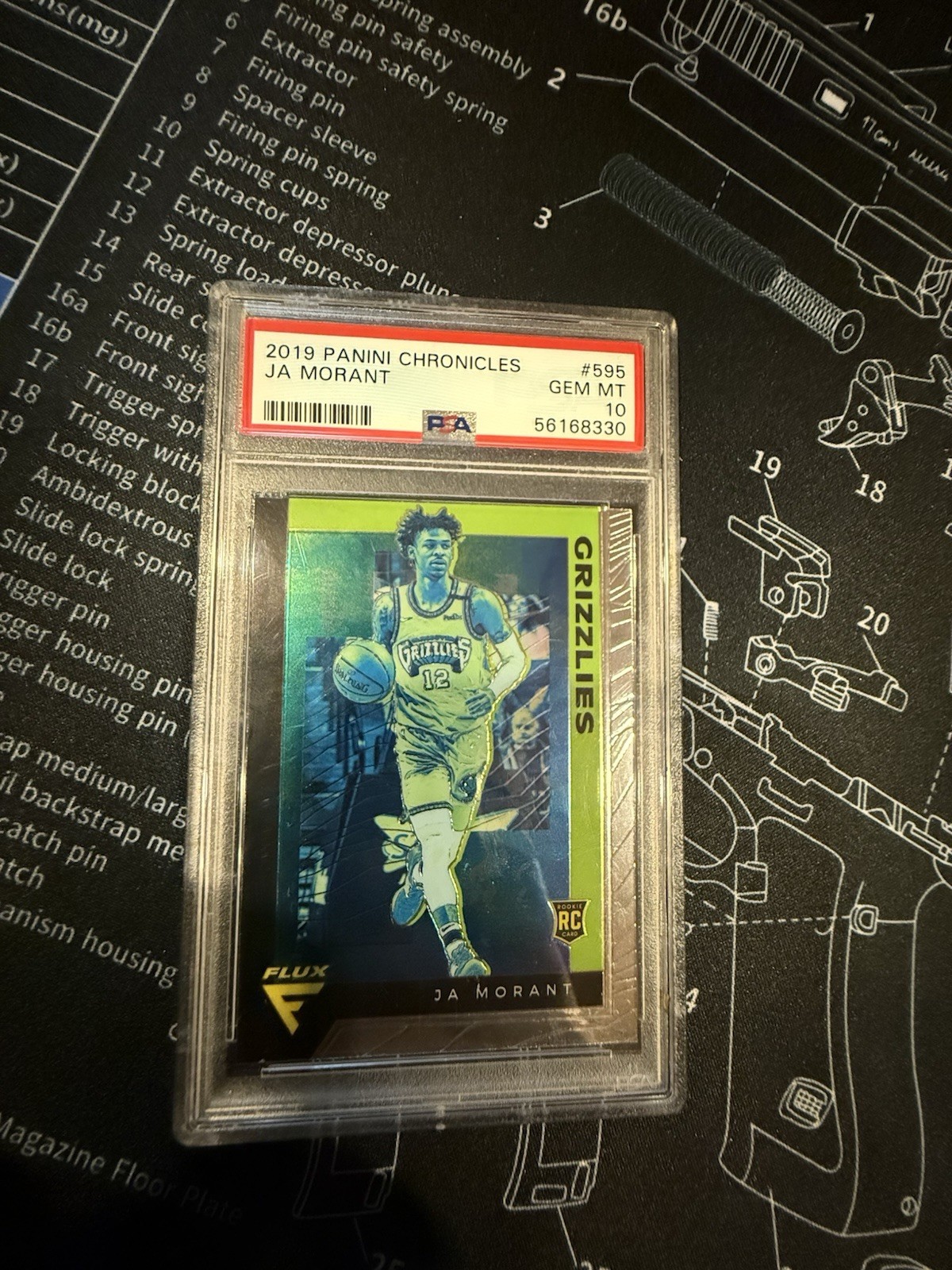 2019-20 Panini Chronicles - Flux Ja Morant #595 (RC)