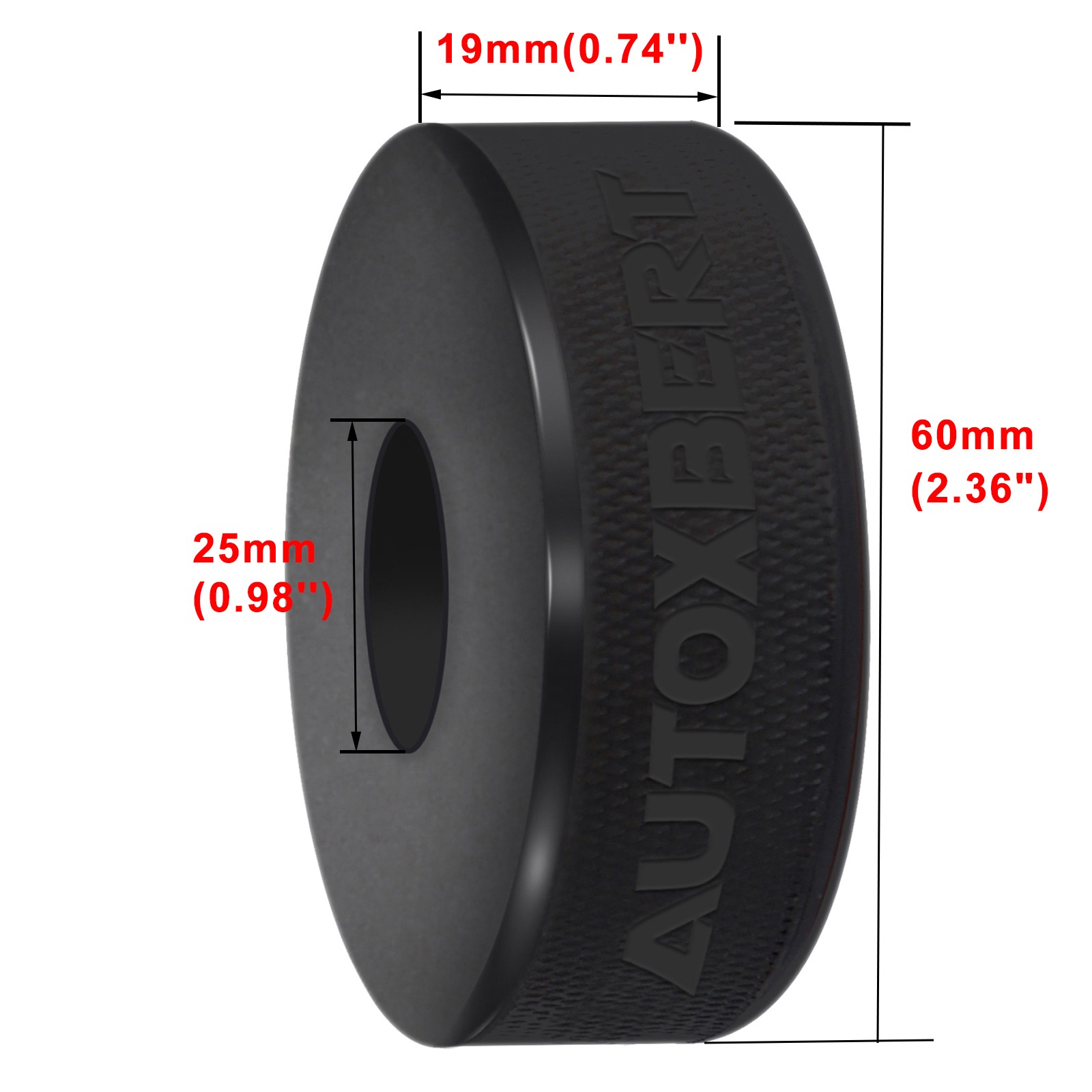 1Pc Rubber Bottle Jack Pad Adapter Car Pinch Weld Frame Rail Guard Lifting Disk 