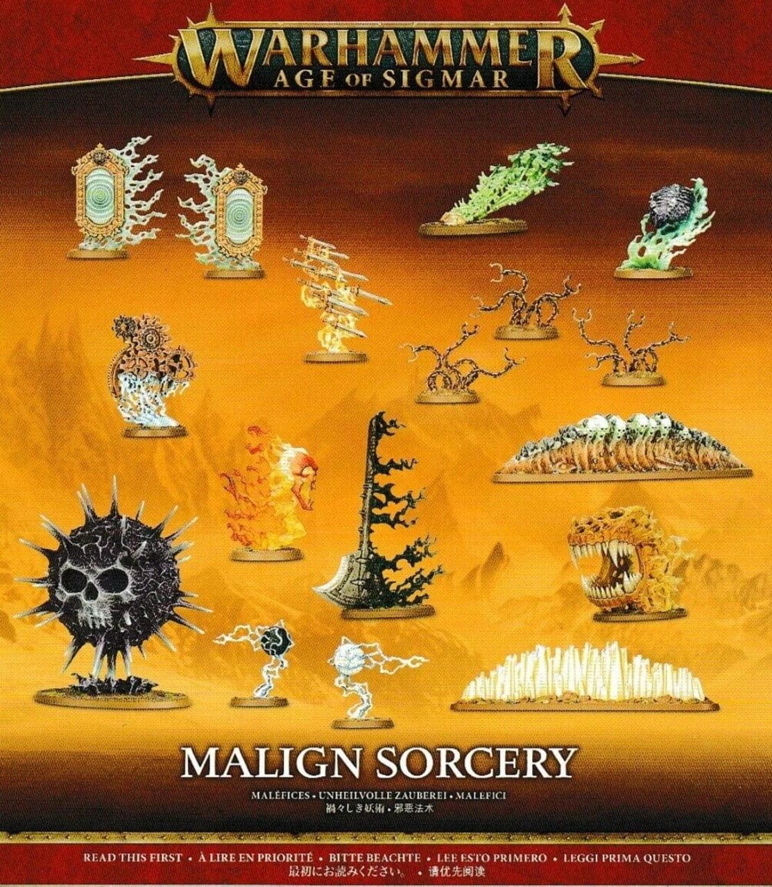 Warhammer Age of Sigmar: Malign Sorcery Warhammer Age of Sigmar Warhammer Age of Sigmar: Malign Sorcery Warhammer Age of Sigmar