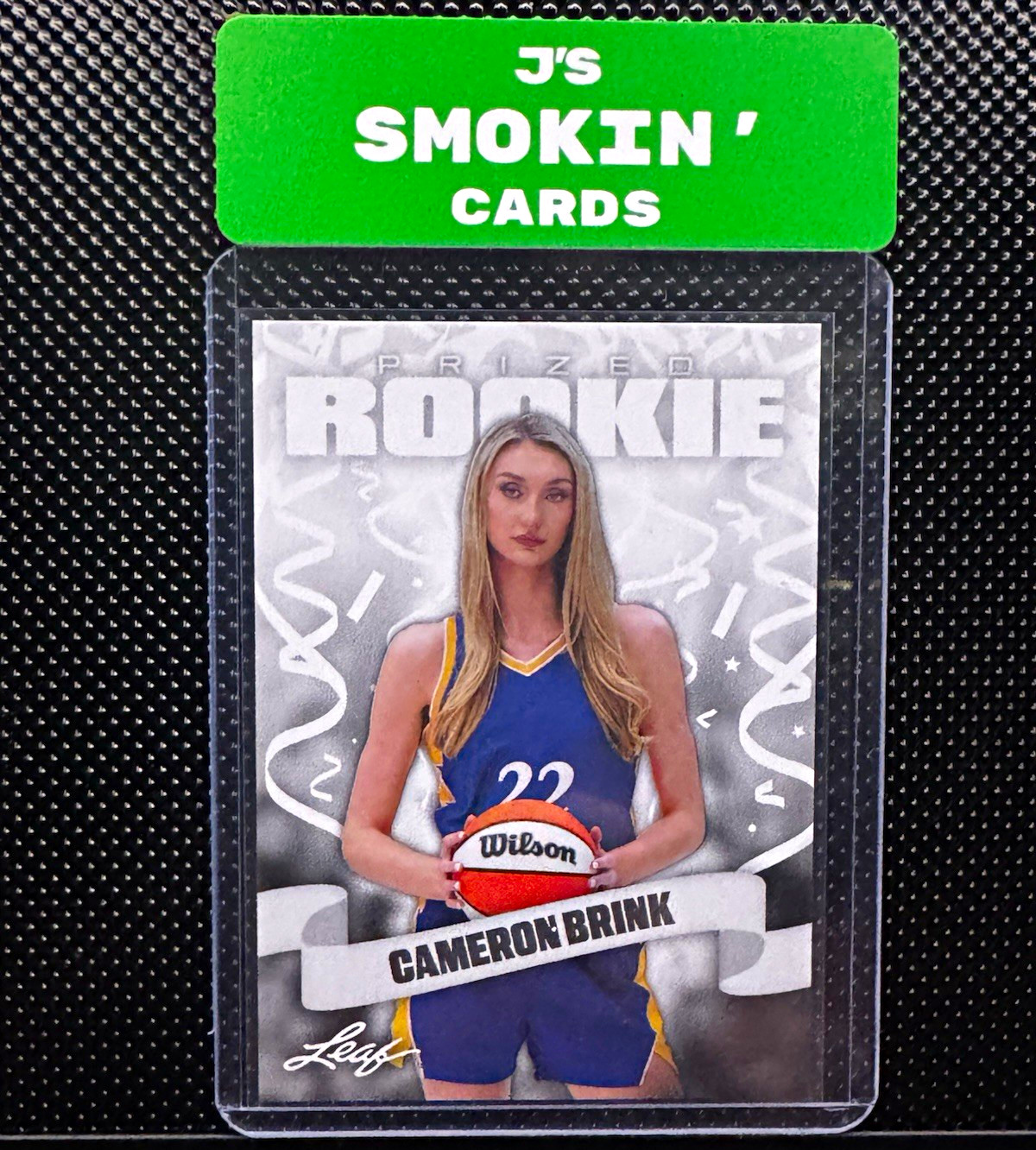 Leaf 2024 Prized Rookie Cameron Brink RC #27 2024 WNBA Draft