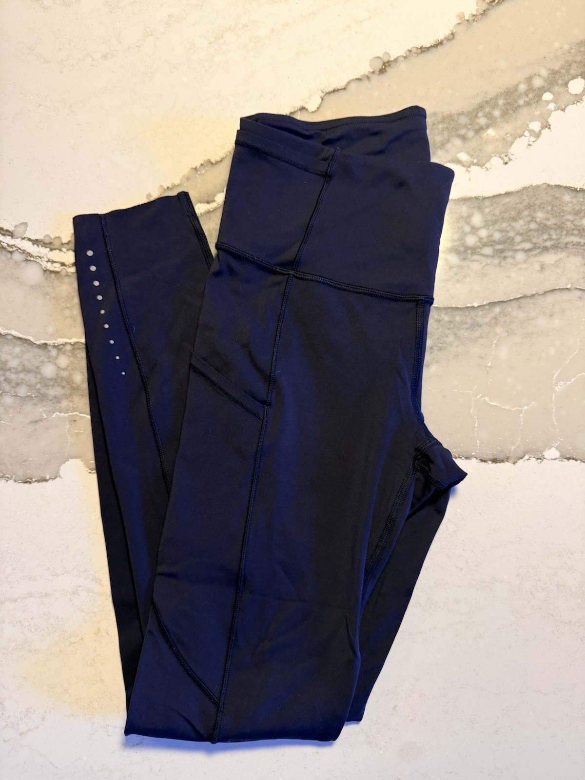 Lululemon fast and free navy 25” Lululemon fast and free navy 25”