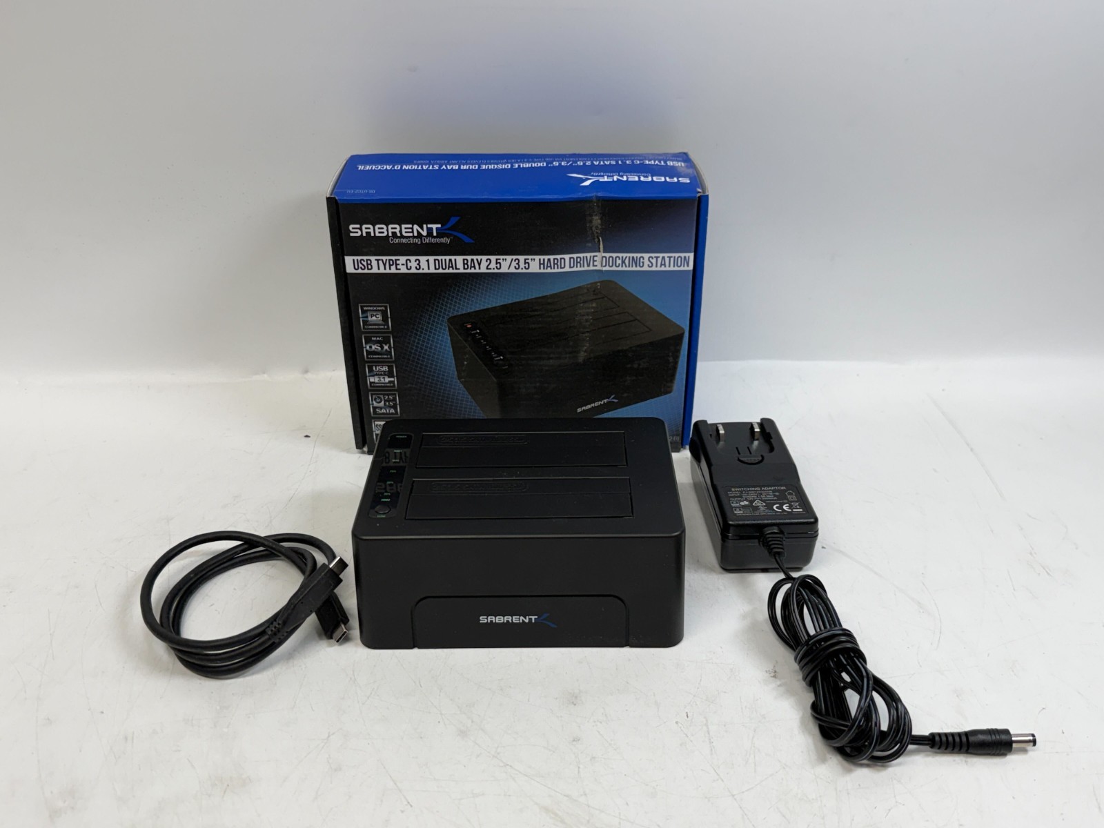 Sabrent USB Type -C 3.1 Dual bay 2.5\