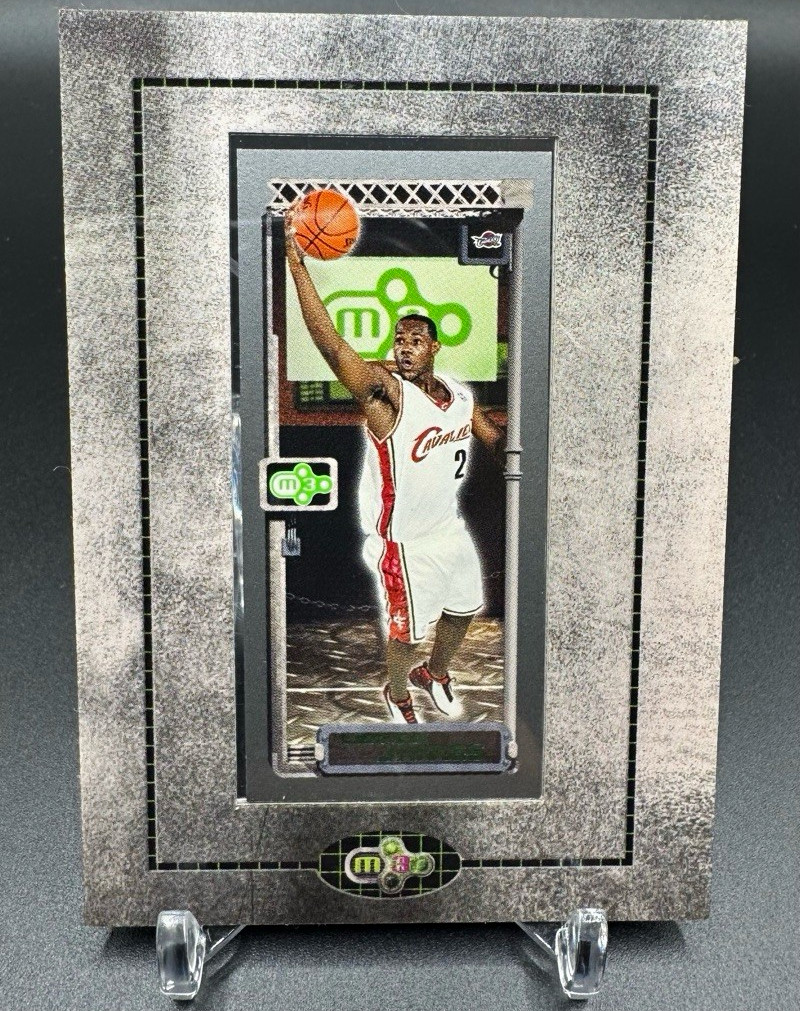 2003 Topps Rookie Matrix LeBron James #111 Framed Mini SSP RC Rookie Card