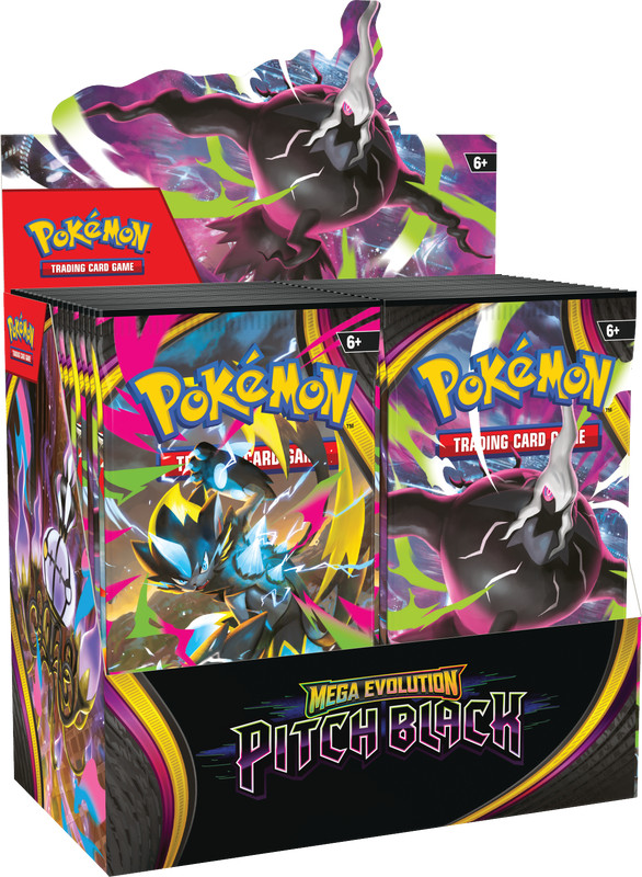 Pokemon TCG ME05: Pitch Black Booster Box New Sealed Pokemon TCG ME05: Pitch Black Booster Box New Sealed