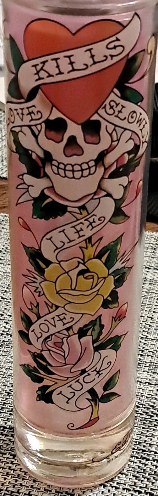 Ed Hardy Love Kills Slowly Eau de Parfum Spray, Regular Size 3.4 fl oz/100 mL Ed Hardy Love Kills Slowly Eau de Parfum Spray, Regular Size 3.4 fl oz/100 mL