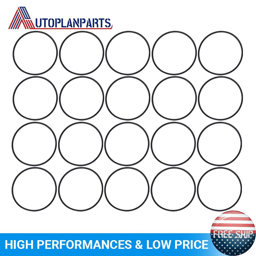 20x Carburetor Float Bowl Gaskets O-Ring For Carb #693981 280492 Lawn Mower Part