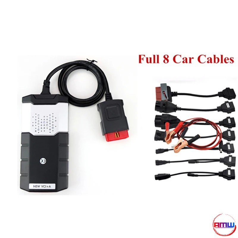 OBD2 Diagnostic Scanner Tool VCI Adapter For Delphi Pro V3 DS150e Bluetooth 2024