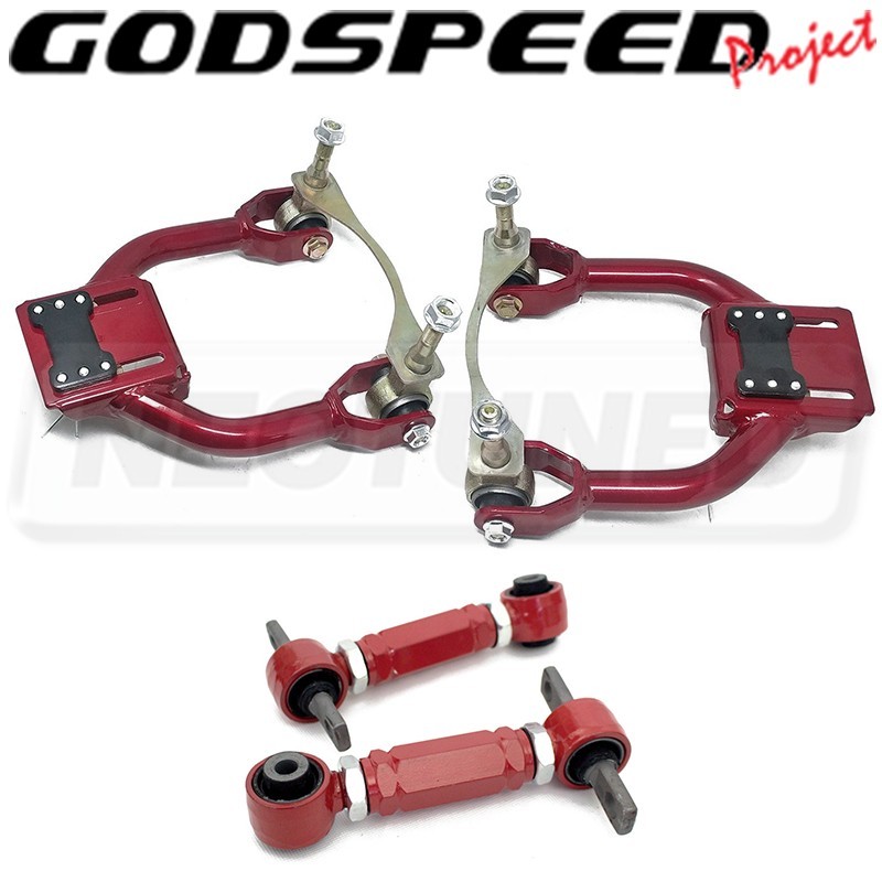 Godspeed Adjustable Gen2 Front+Rear Camber Kit For Honda Civic (EG/EH) 1992-95