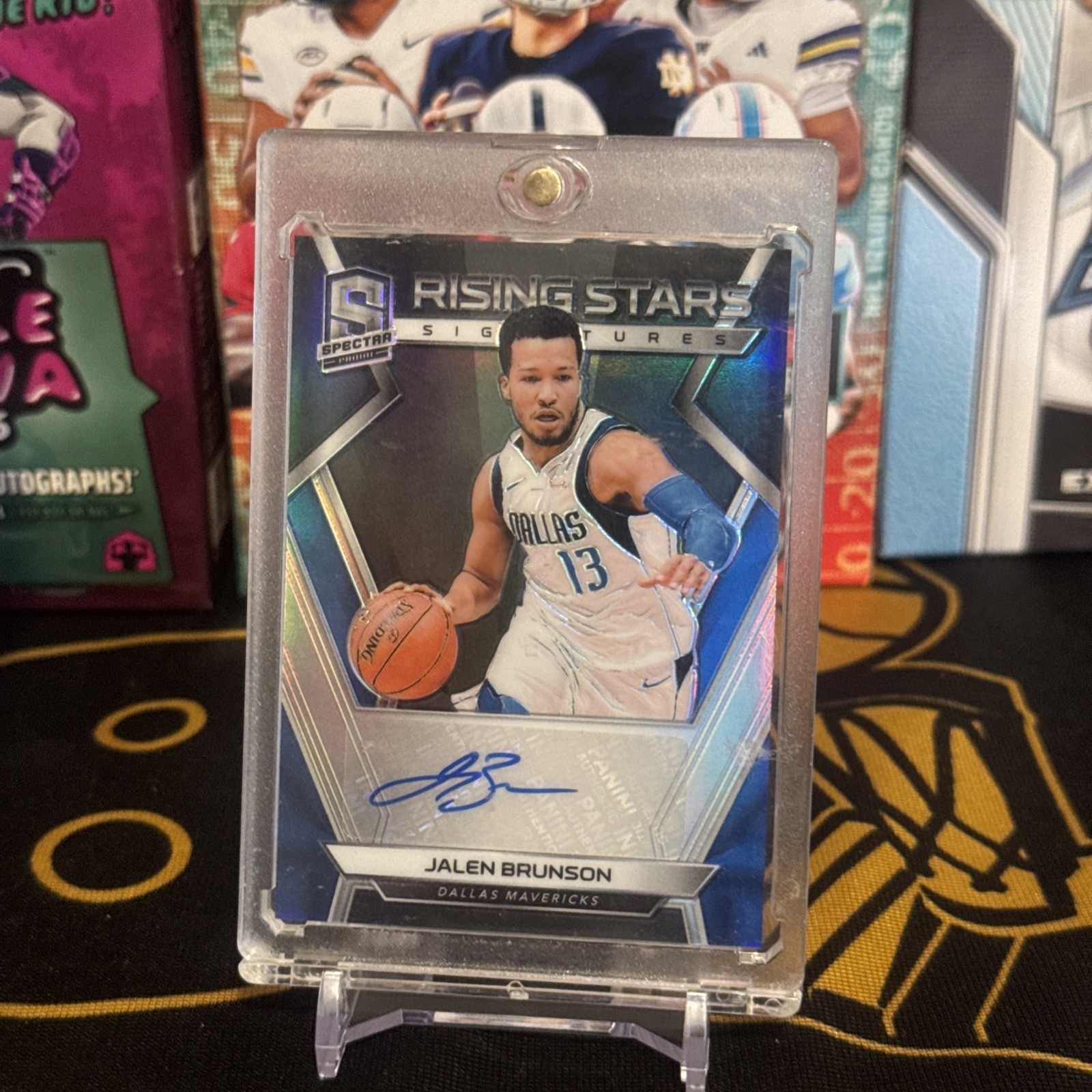 2018-19 Panini Spectra rc Signature Jalen Brunson RC AUTO Rookie 63/75 QC80 QC80 2018-19 Panini Spectra rc Signature Jalen Brunson RC AUTO Rookie 63/75 QC80 QC80
