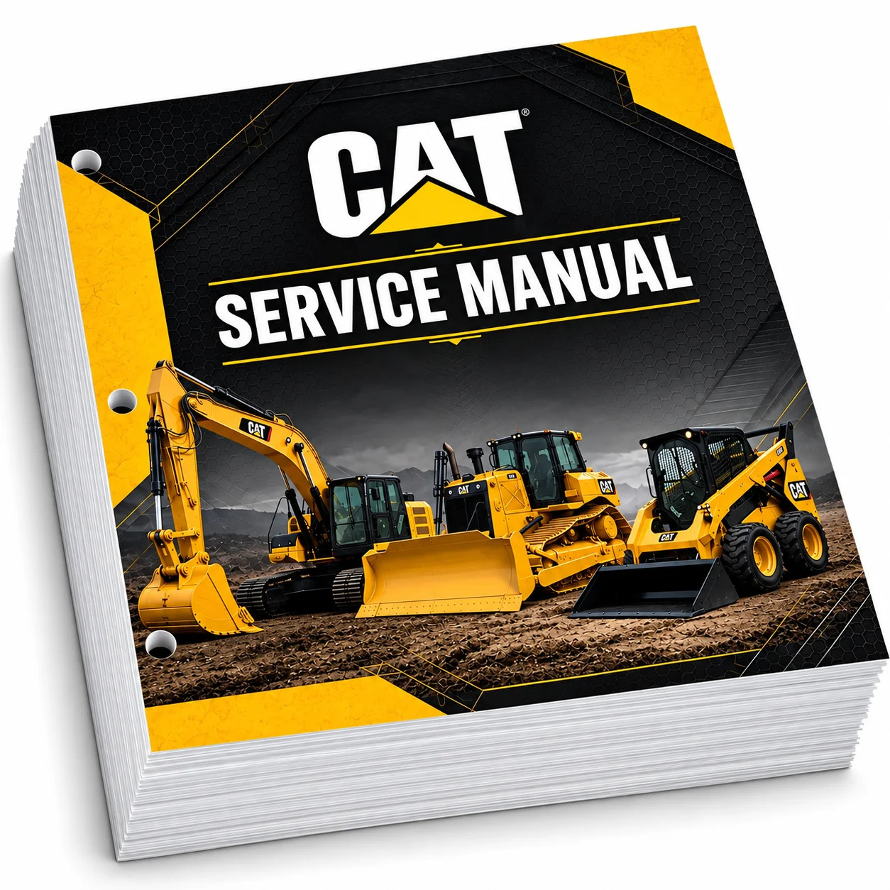 Caterpillar Cb7 Cb8 CB10 Vibratory Asphalt Compactor Repair Manual Prefix B46