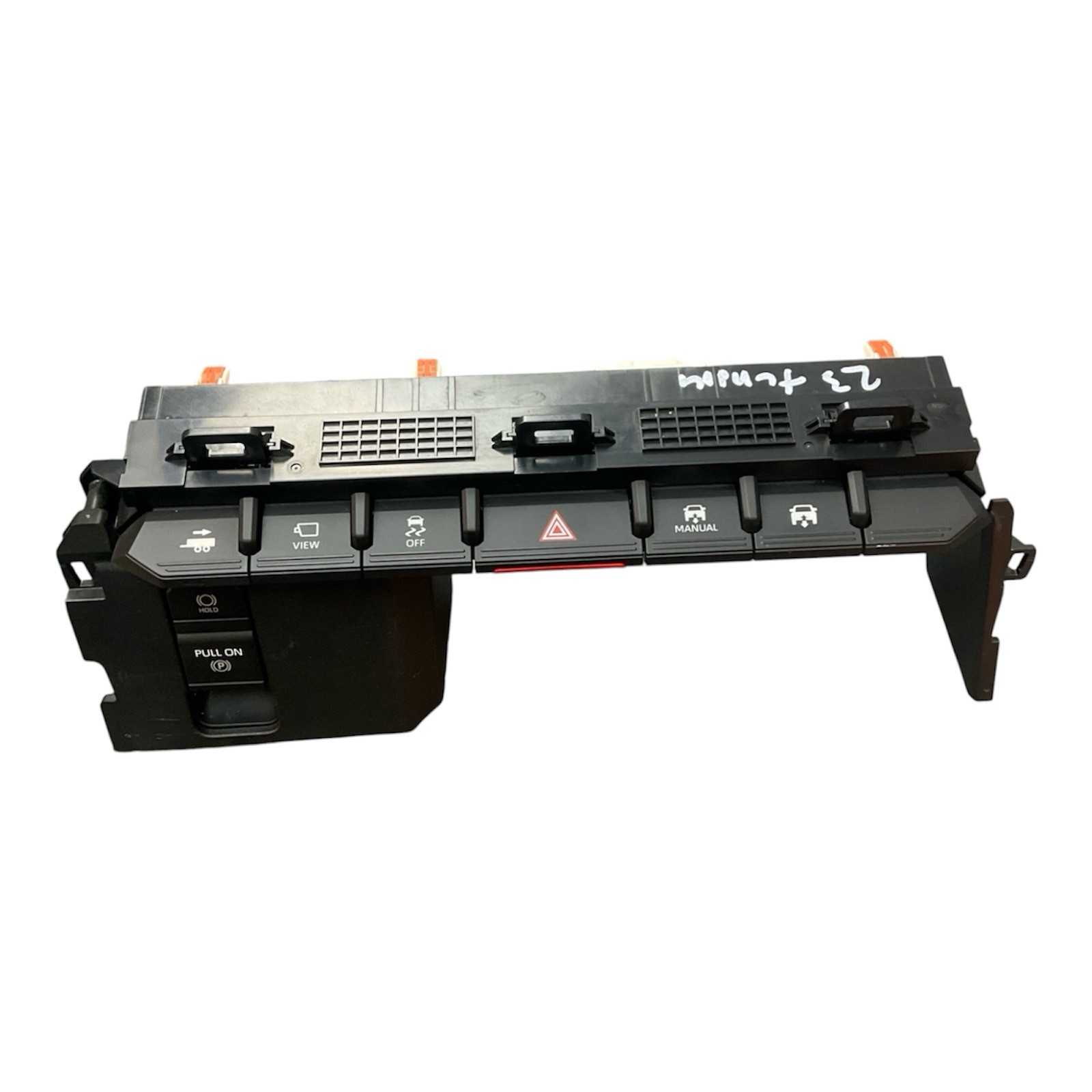 2022-2024 TOYOTA TUNDRA OEM LOWER CONSOLE HAZARD SWITCH & PARKING BRAKE W/ TRIM 2022-2024 TOYOTA TUNDRA OEM LOWER CONSOLE HAZARD SWITCH & PARKING BRAKE W/ TRIM