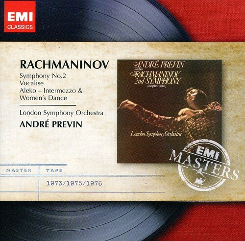Symphony No 2 by Rachmaninoff / Previn, Andre (CD, 2012)