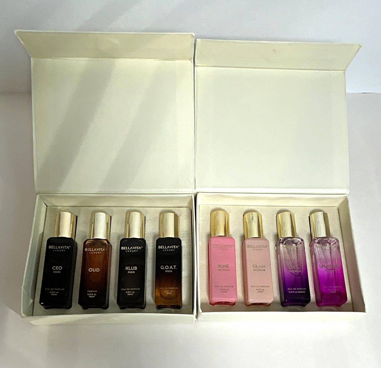 Bellavita Luxury Parfum Gift Sets, 8 x 20 ml Bellavita Luxury Parfum Gift Sets, 8 x 20 ml