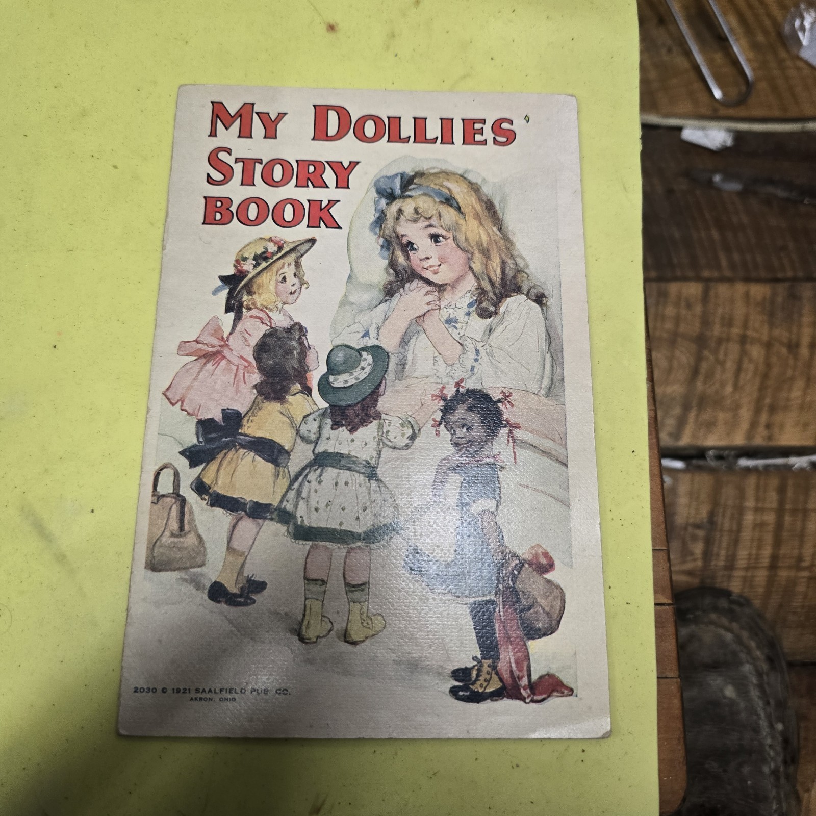 Rare Vintage 1921 My Dollies Story Book Rare Vintage 1921 My Dollies Story Book