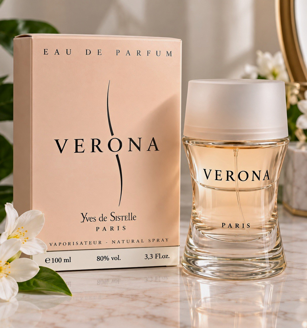 Yves de Sistelle Verona Eau de Parfum Spray Vaporisateur Natural 3.3 fl oz