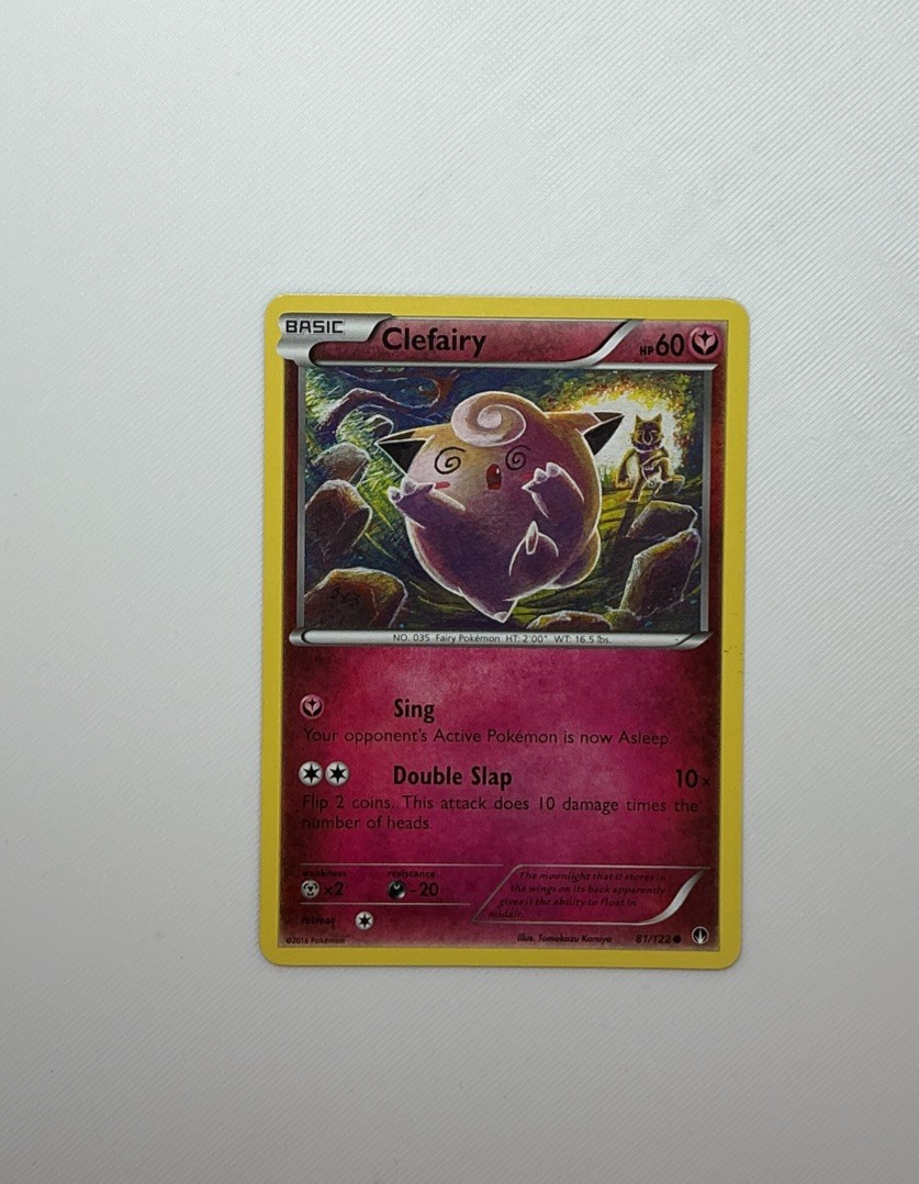 Clefairy 81/122 XY - BREAKpoint Common 2016 NM Clefairy 81/122 XY - BREAKpoint Common 2016 NM