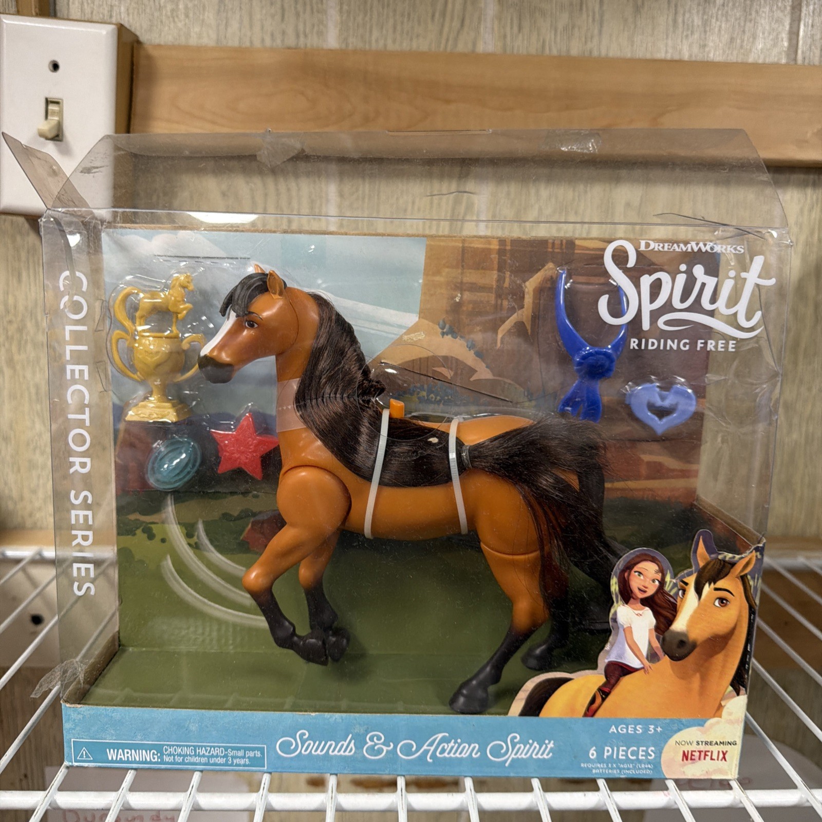 Dreamworks SPIRIT Riding Free SOUNDS & ACTION SPIRIT. 6 Pieces Netflix Original Dreamworks SPIRIT Riding Free SOUNDS & ACTION SPIRIT. 6 Pieces Netflix Original
