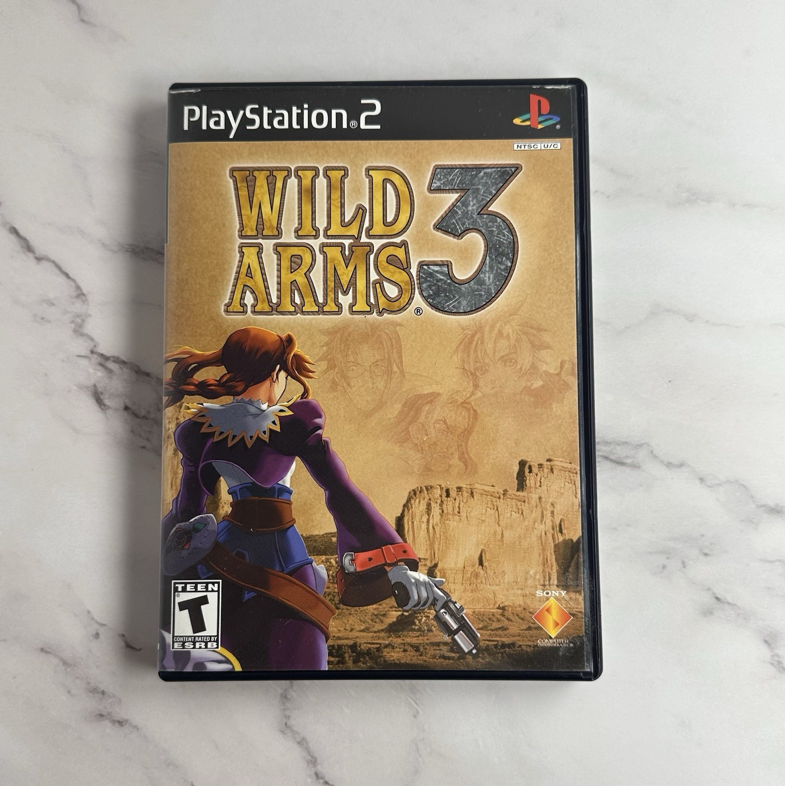 Wild Arms 3 (Sony PlayStation 2, 2002) - Complete W/ Manual & Tested