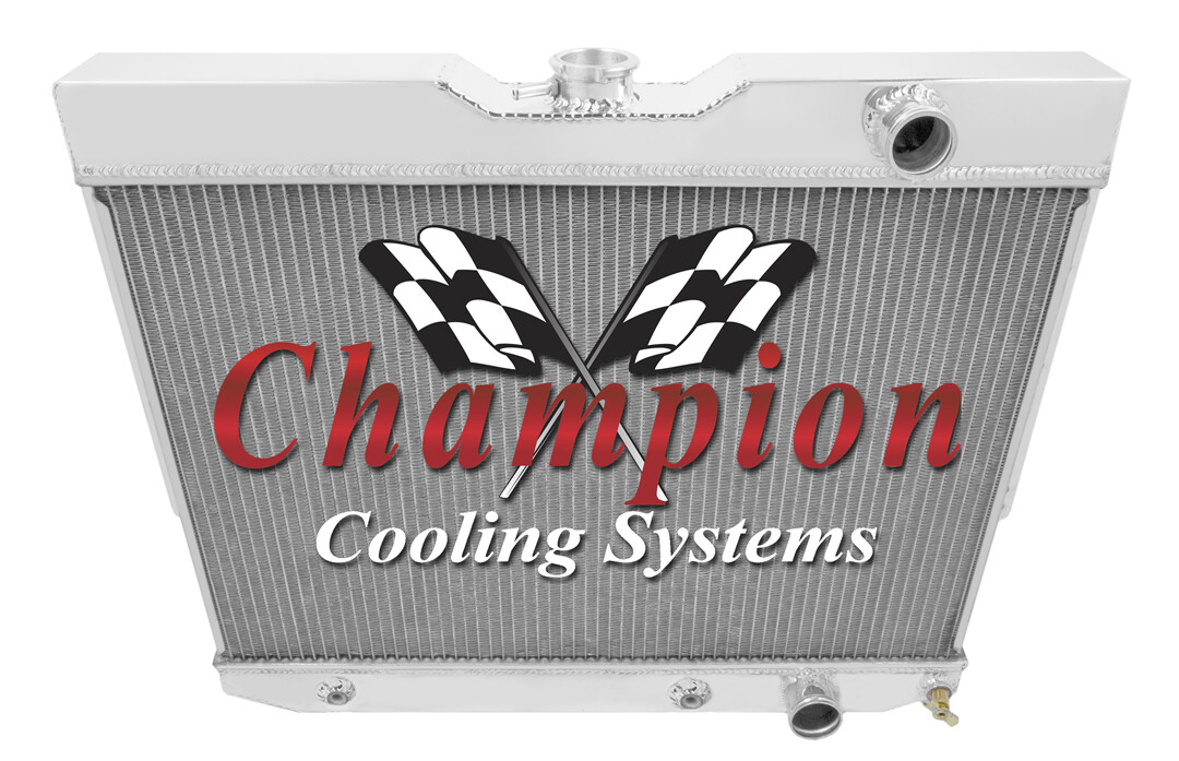 1964 1965 Chevy Chevelle Champion Racing 3 Row Core Aluminum Radiator CC281