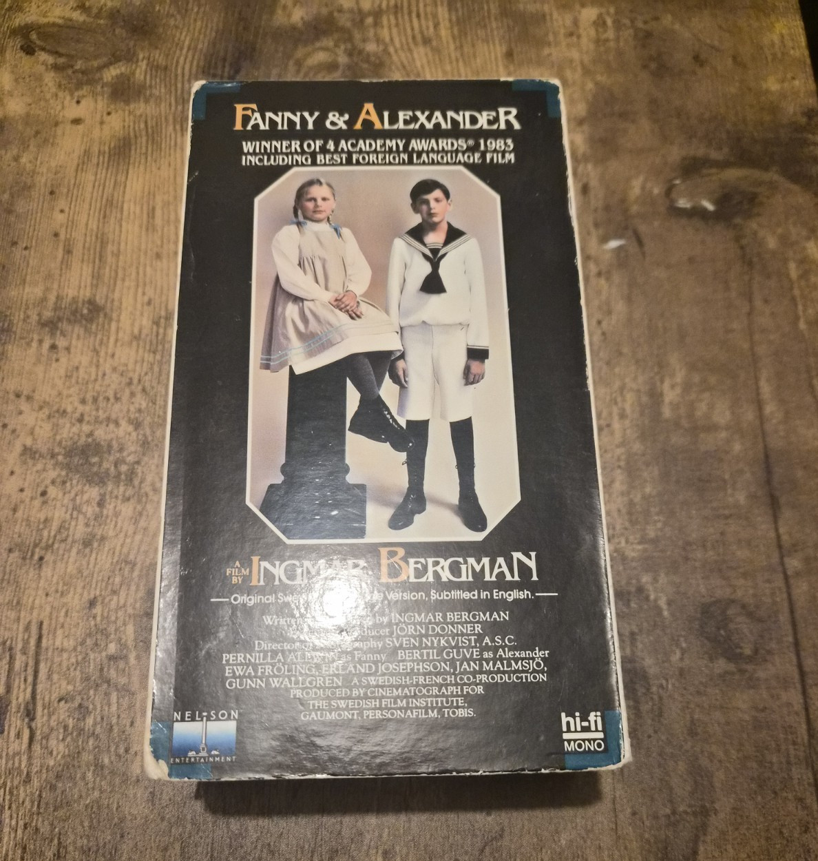Fanny & Alexander VHS NTSC Subtitled Bergman 1983 Part I & II Vintage OOP