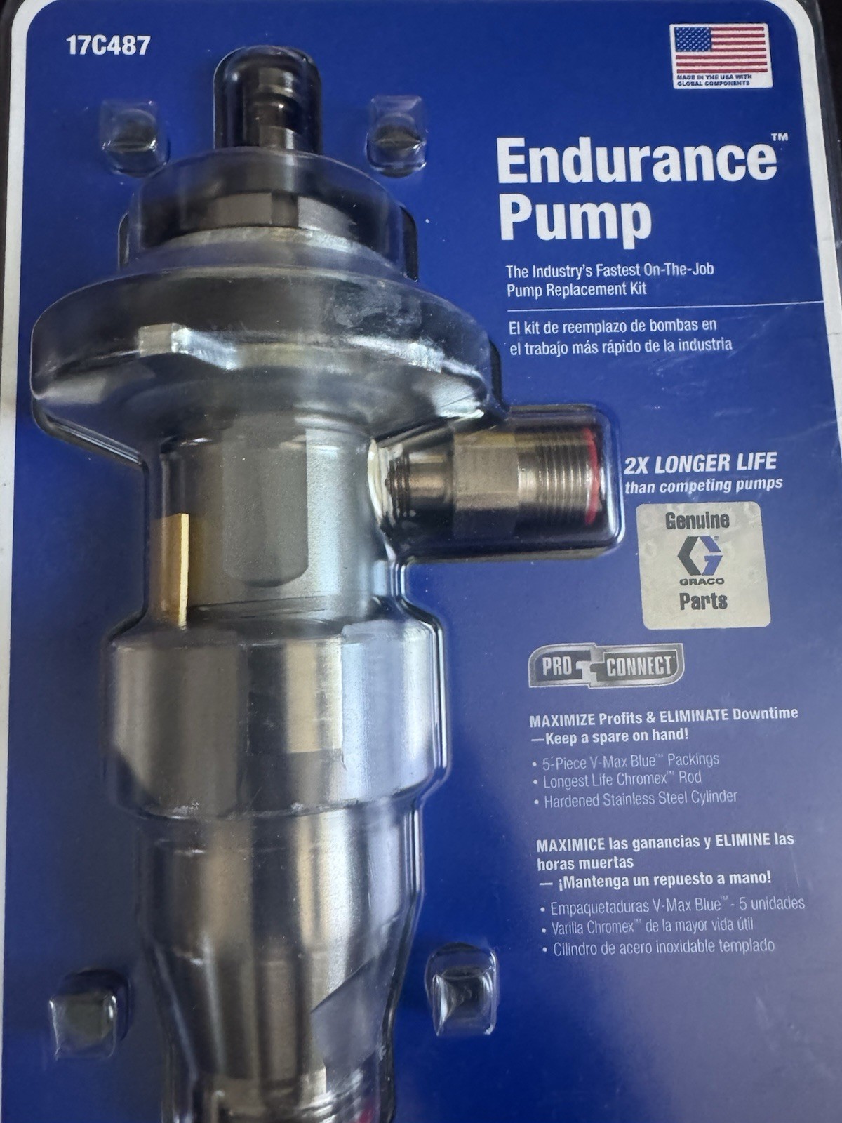 Graco Endurance Pump Kit PN# 17C487 DONT SETTLE FOR CHEAP KNOCK OFFS