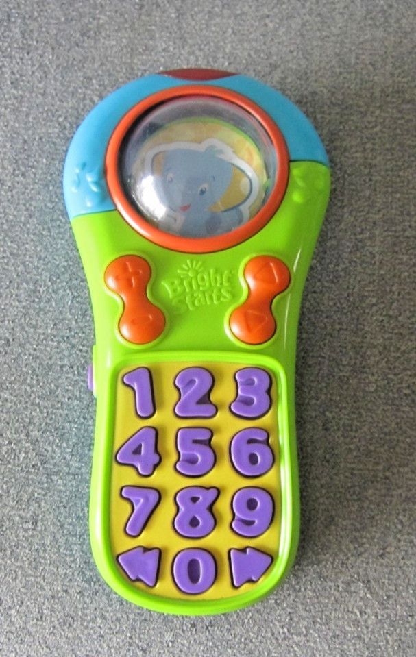 Kids II Bright Starts Click & Giggle Musical Remote Control TESTED