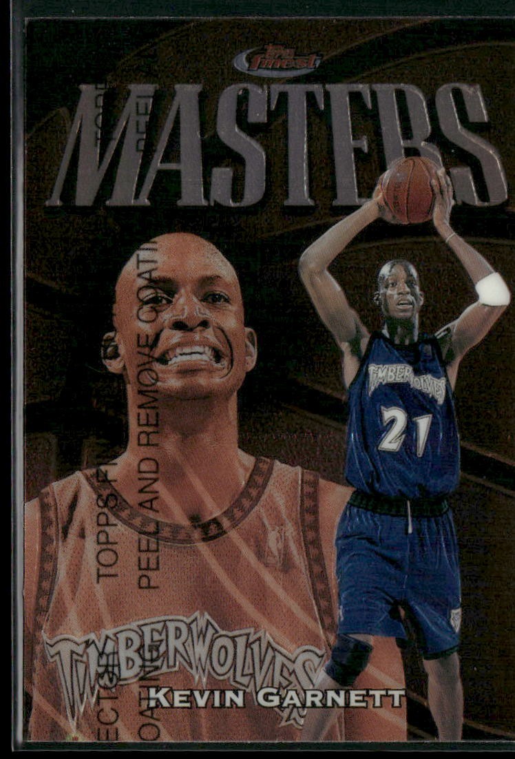 Kevin Garnett 1997-98 Finest Masters 246