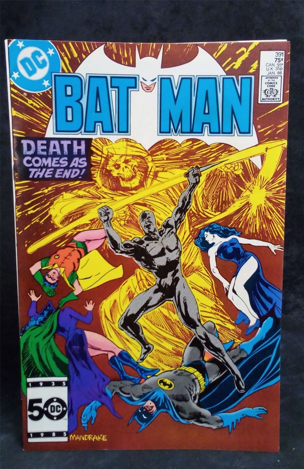 Batman #391 1986 DC Comics Comic Book