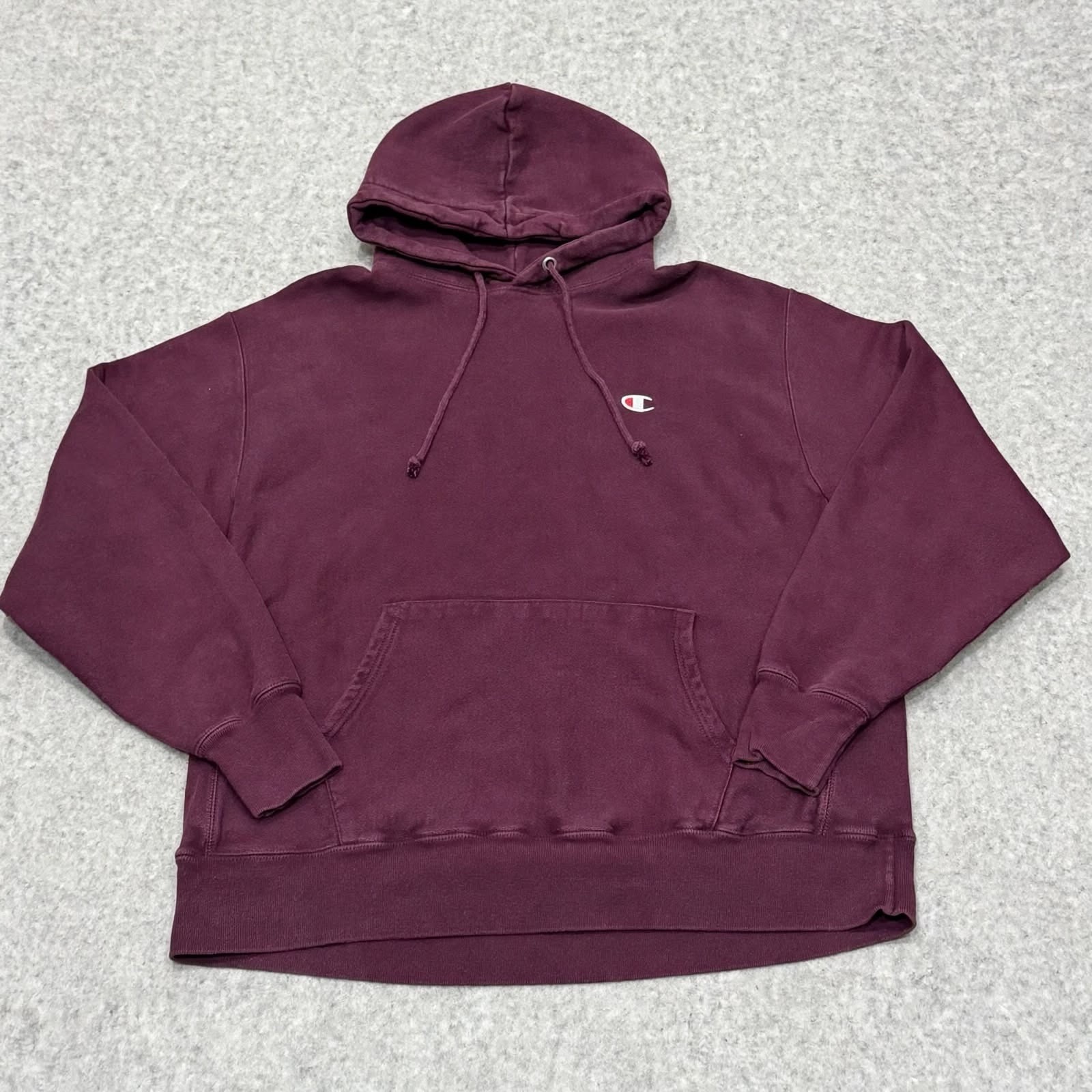 Vintage Champion Reverse Weave Hoodie XL Burgundy Sun Faded Maroon 90’s/ Y2K Vintage Champion Reverse Weave Hoodie XL Burgundy Sun Faded Maroon 90’s/ Y2K