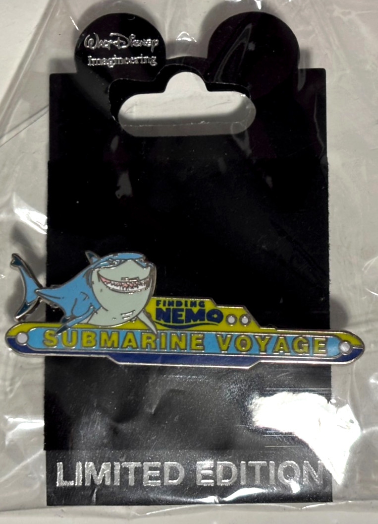 WDI 2007 Disney Finding Nemo Submarine Voyage Bruce Pin LE 300 - CARDED/WRAP