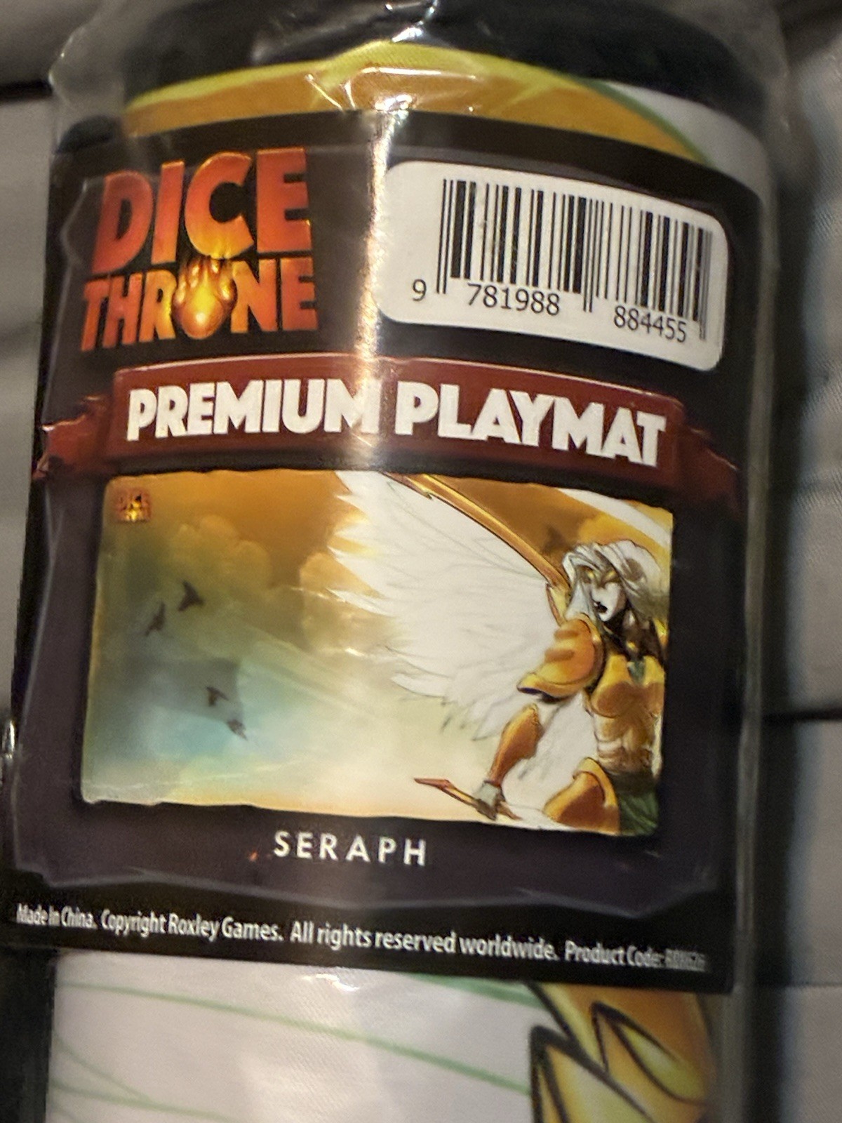 Dice Throne Premium Playmat Seraph New In Packaging Dice Throne Premium Playmat Seraph New In Packaging