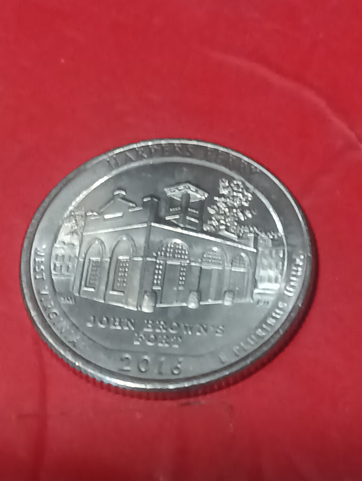 2016 P Harpers Ferry Washington Quarter ● #260917
