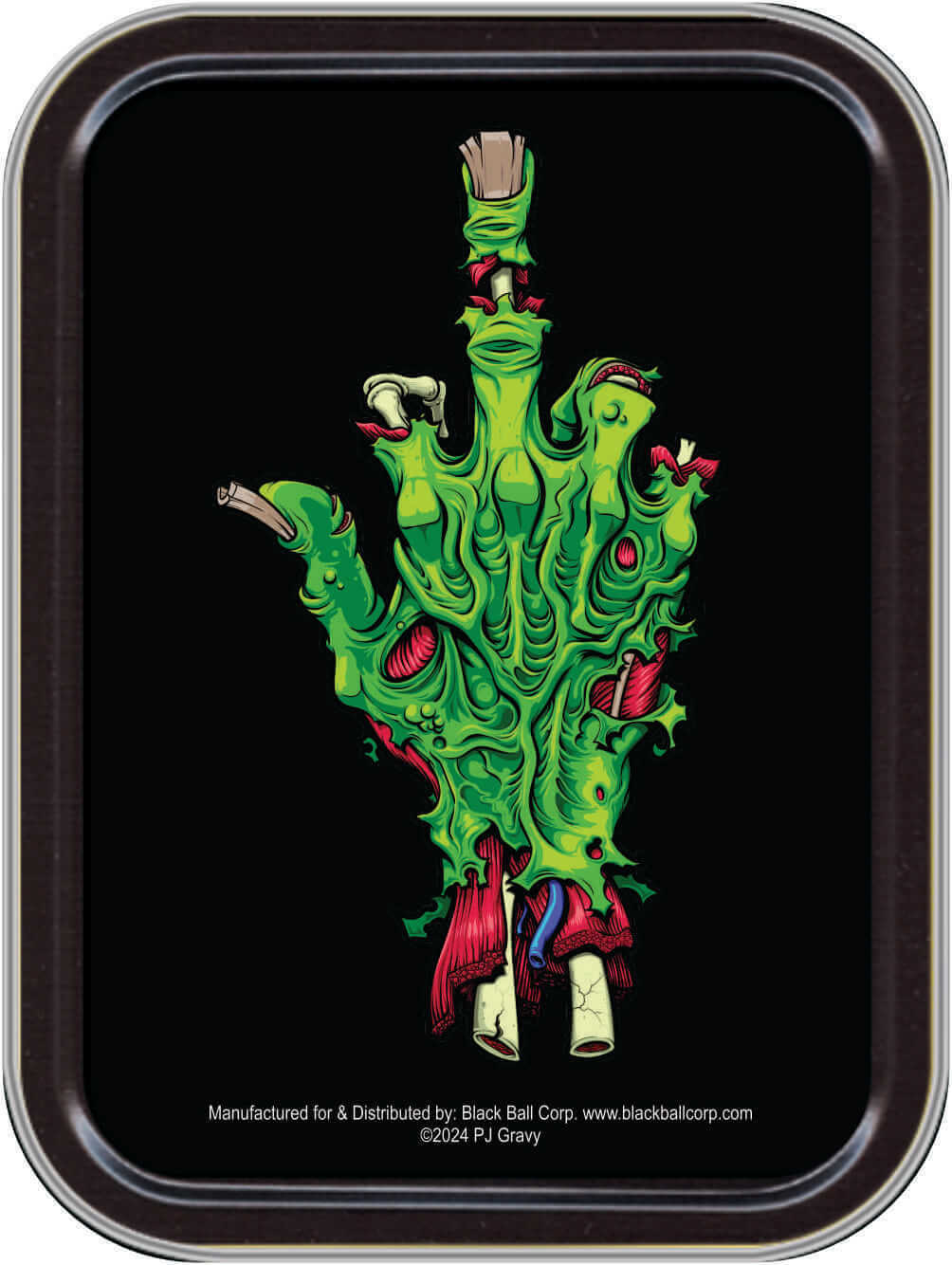 Stash Tins - Zombie Middle Finger - 4.37