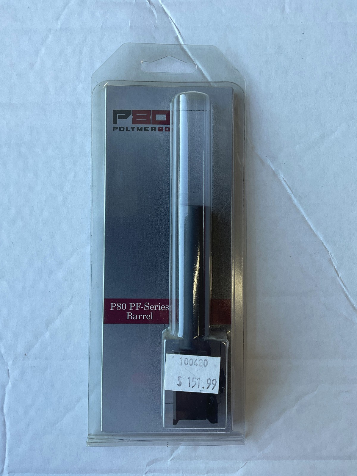 PF-Series Compact 9mm Pistol Barrel Black Nitride Fits G19 Pattern P80-G19-S-BN