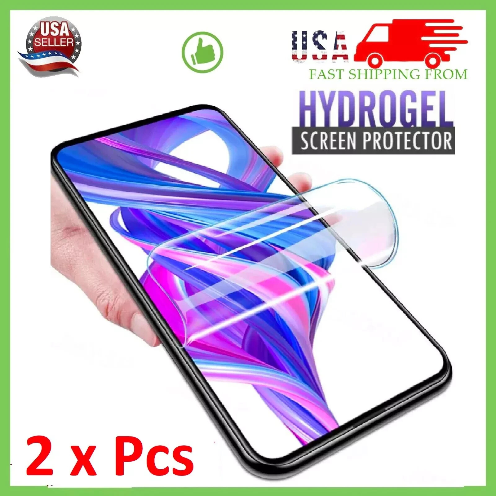 2PCS Hydrogel Screen Protector For Apple iPhone 17 16 15 14 13 12 Pro Max X XS 8 2PCS Hydrogel Screen Protector For Apple iPhone 17 16 15 14 13 12 Pro Max X XS 8