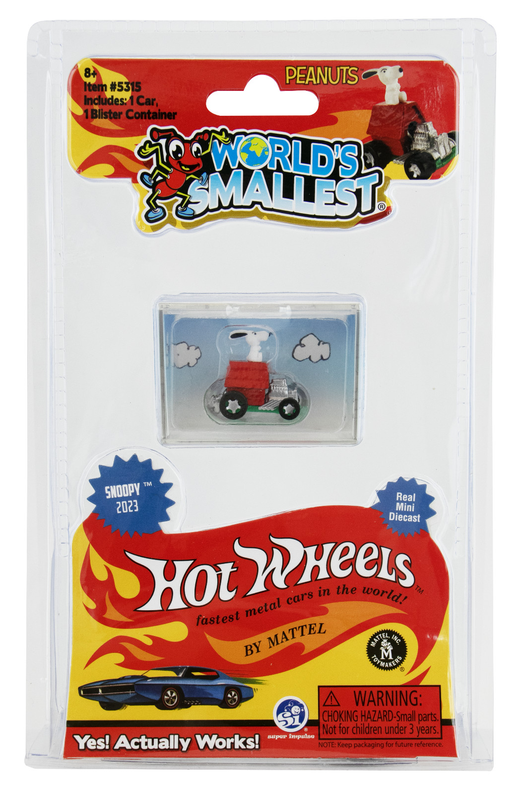 Worlds Smallest SNOOPY Red Baron Peanuts Charlie Brown Hot Wheels Cars Worlds Smallest SNOOPY Red Baron Peanuts Charlie Brown Hot Wheels Cars