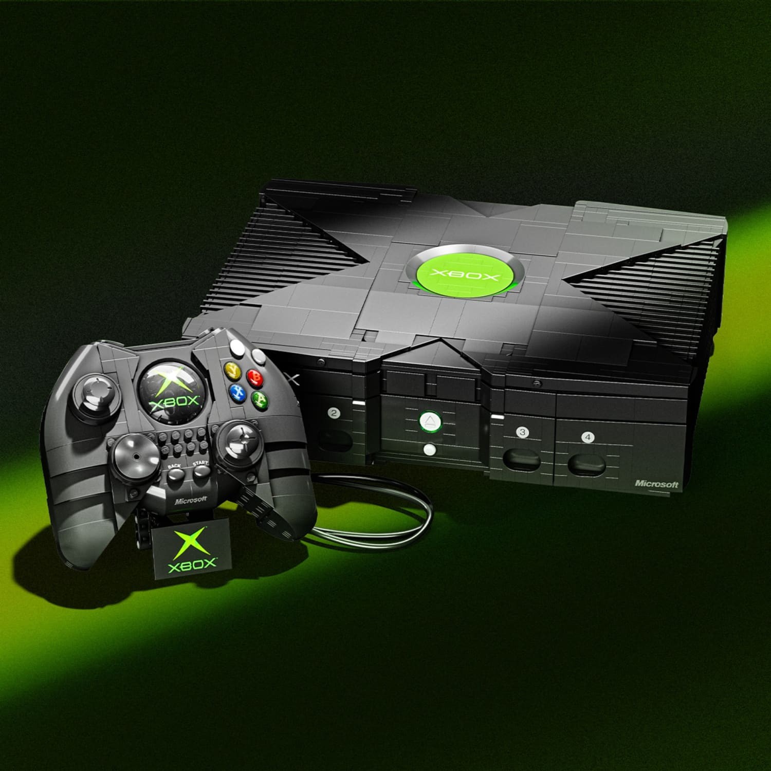 Mattel Brick Shop Microsoft Original Xbox Collector Building Set NEW Presale