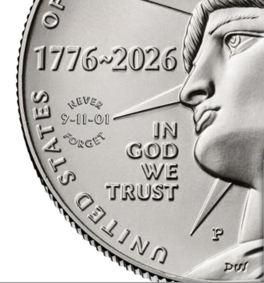 2026 Enduring Liberty Half Dollar 9-11-01 Never Forget w PRIVY 1 US Coin Presale