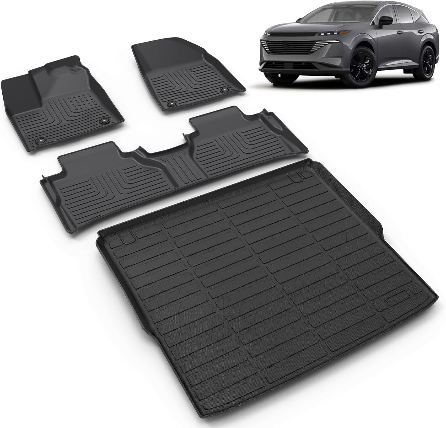 AltraVos Floor Mats and Cargo Liners for 2025 Nissan Murano TPE All Weather AltraVos Floor Mats and Cargo Liners for 2025 Nissan Murano TPE All Weather