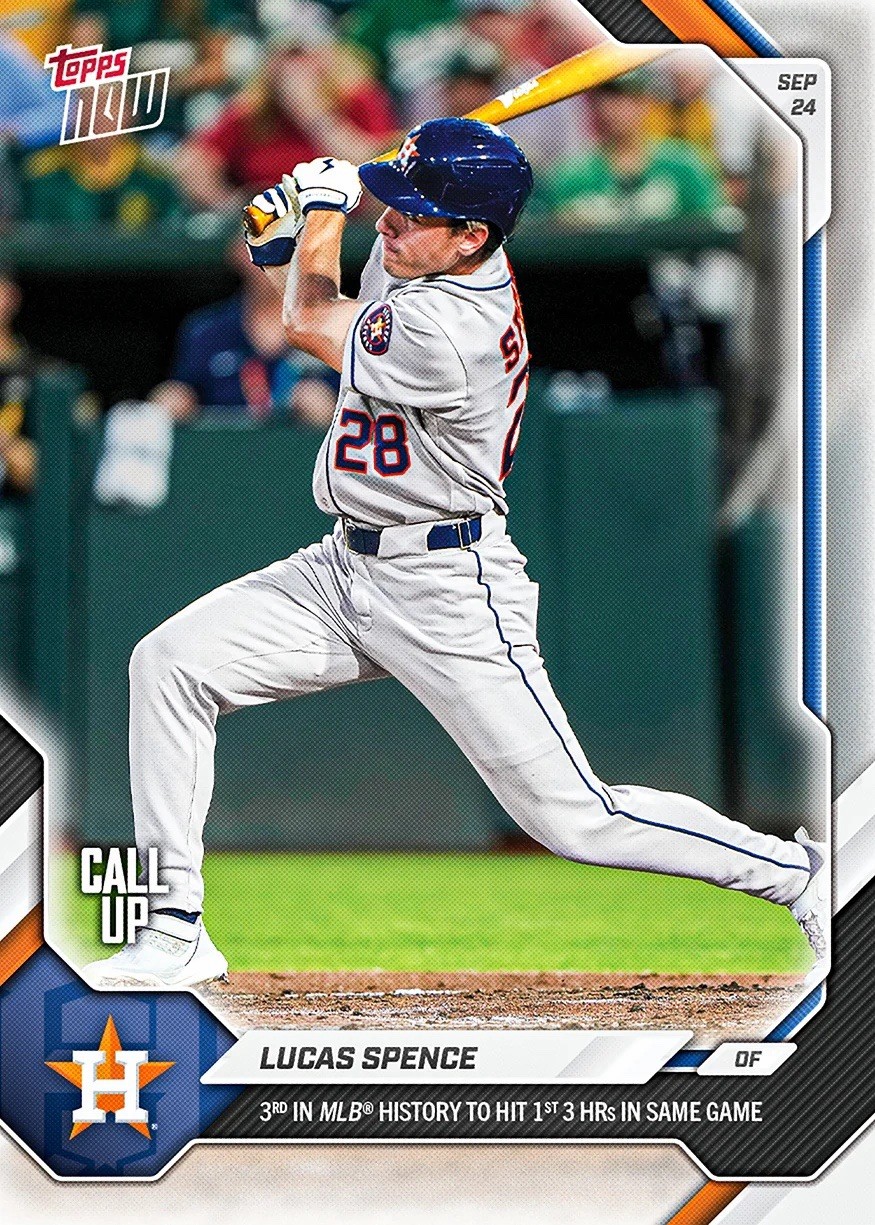 *PRE SALE* Lucas Spence - 2026 MLB Topps NOW® - Card 718