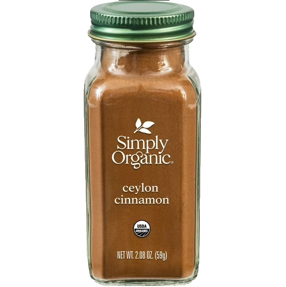 Simply Organic Ceylon Cinnamon Ground Certified Organic 2.08 oz. Bottle