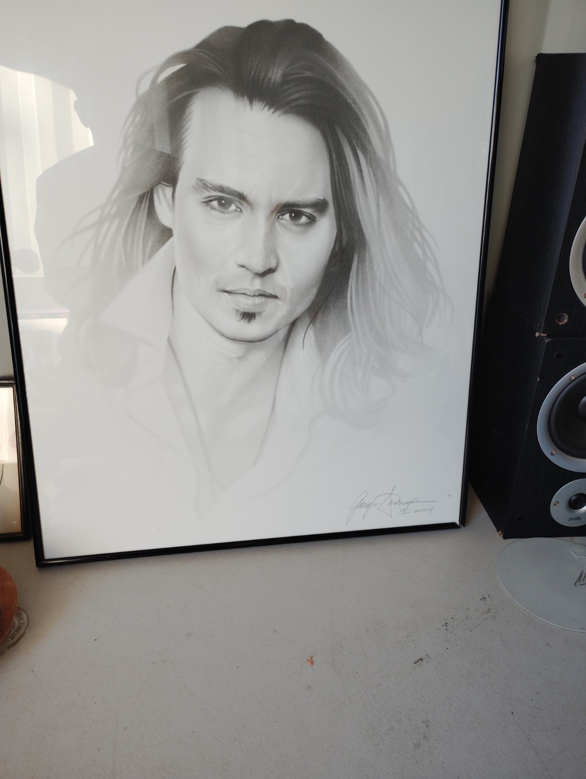 Painting of Johnny depp Painting of Johnny depp